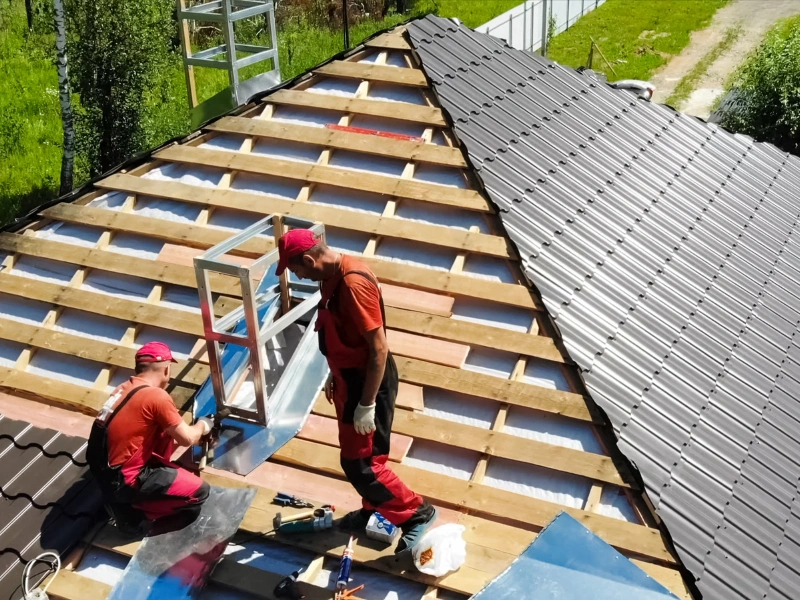 Image showing a roof that needs installation.